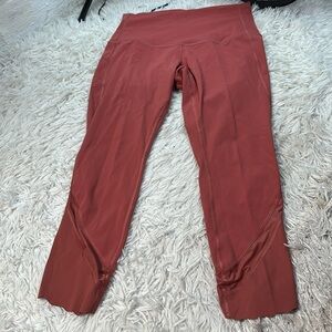 Lululemon Wunder Under High-Rise Crop 23" *Updated Scallop Full-On Luxtreme Soft